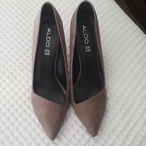 Aldo Seude Taupe Heels
